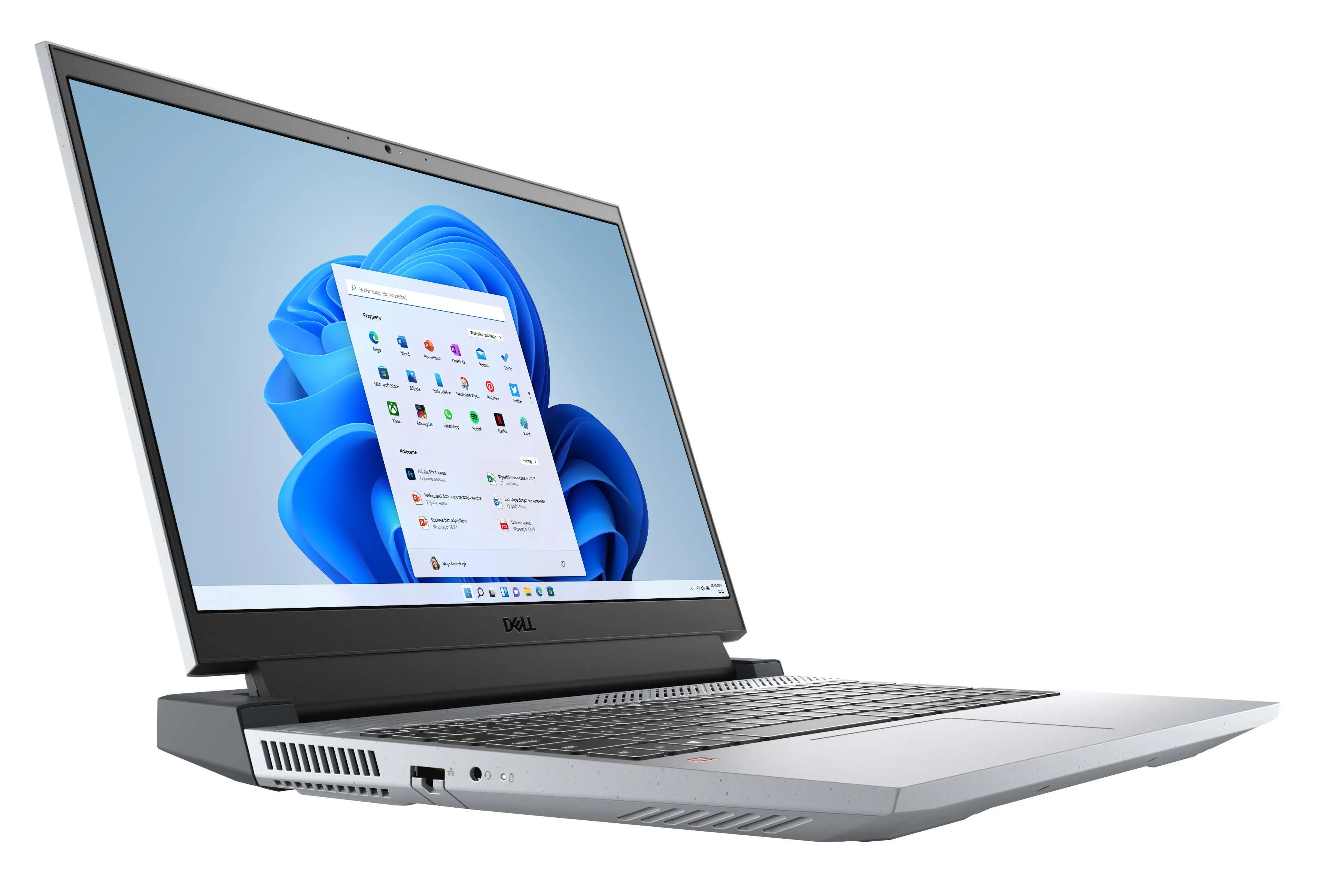 Laptop gamingowy Dell G15 Ryzen Edition 5515-8093 15,6" 120Hz R7 5800H 16GB RAM 1TB Dysk SSD RTX3060 Win11 Szary
