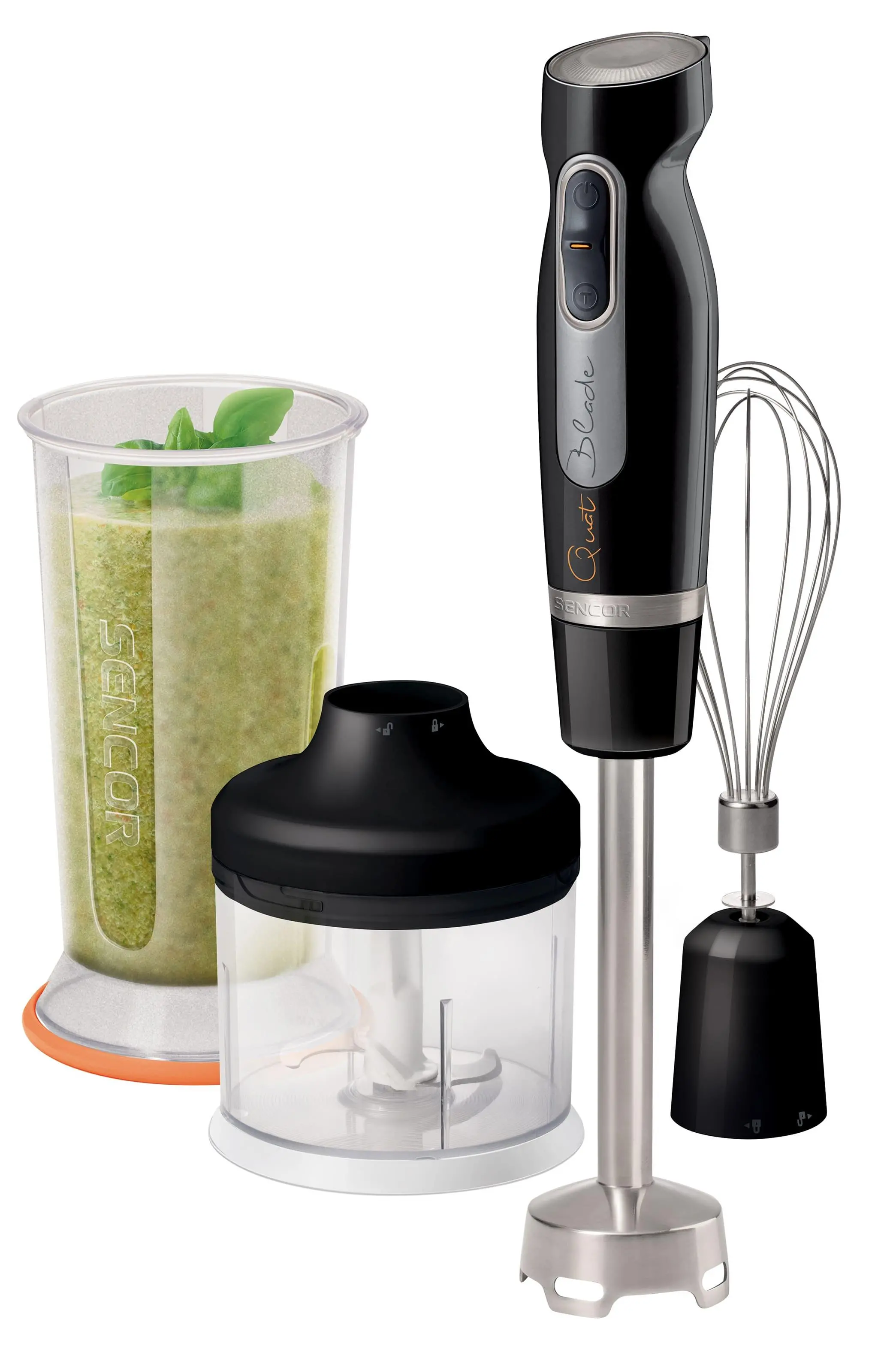 Blender Sencor SHB 4379BK 800W Rozdrabniacz Końcówka do ubijania