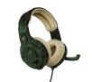 Słuchawki przewodowe z mikrofonem Trust GXT 411C Radius Nauszne Zielony Moro