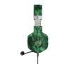 Słuchawki przewodowe z mikrofonem Trust GXT 323C Carus Nauszne Zielony Moro
