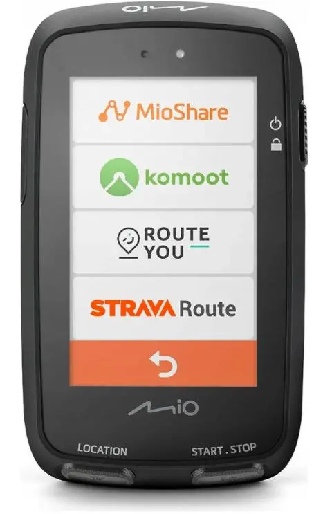 Nawigacja Mio Cyclo DISCOVER 2.8" wyd. OpenStreetMap mapa Europy
