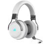 Słuchawki bezprzewodowe z mikrofonem Corsair VIRTUOSO RGB WIRELESS High-Fidelity Gaming Headset CA-9011186-EU Nauszne Biało-szary