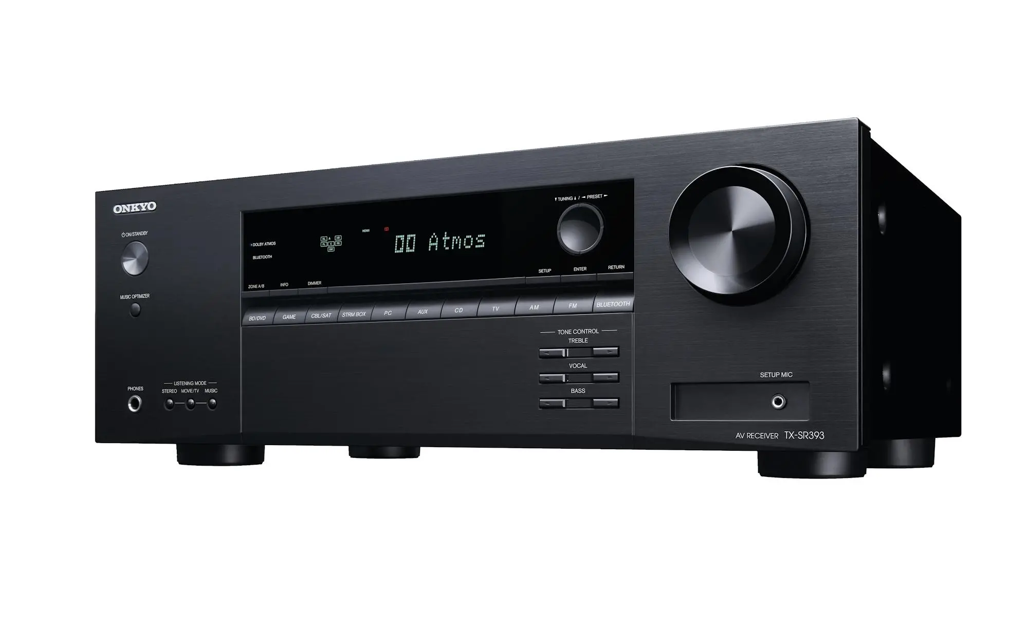 Zestaw kina Onkyo TX-SR393 Czarny, Jamo S 803 HCS Czarny