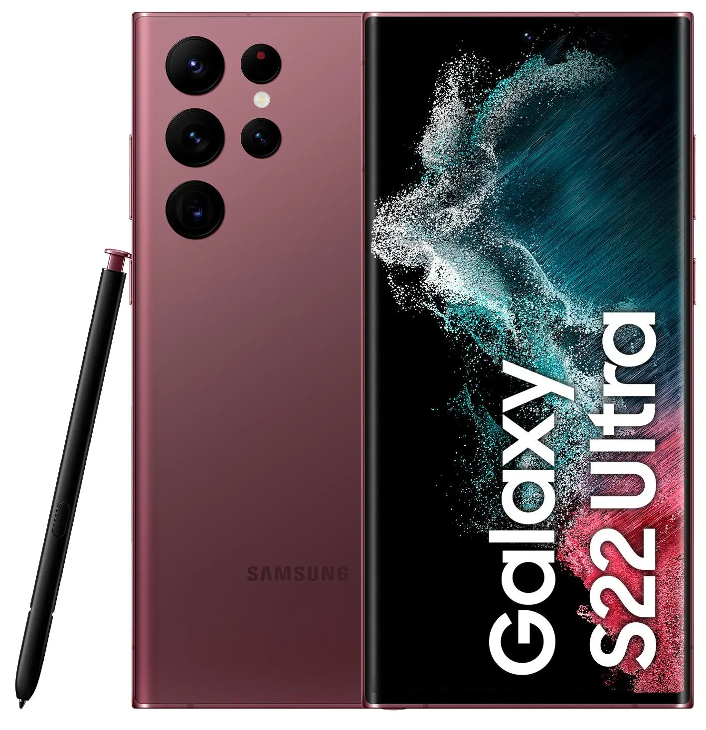 Smartfon Samsung Galaxy S22 Ultra 12/512GB - 6,8" - 108 Mpix - burgund