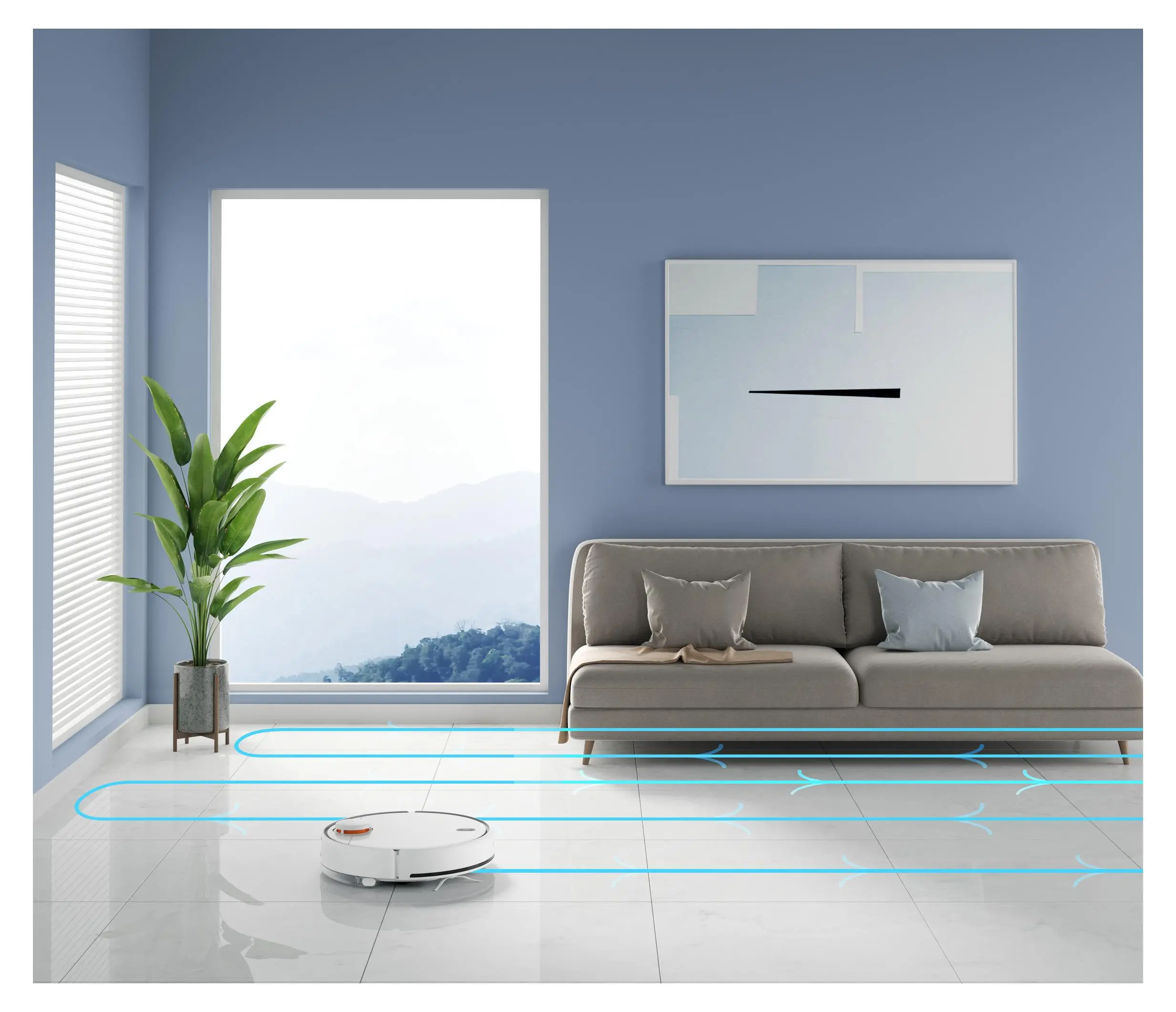 Robot sprzątający Xiaomi Mi Robot Vacuum Mop 2 Pro Funkcja mopowania Tworzenie mapy pomieszczenia