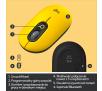 Myszka Logitech POP Mouse Blast Czarno-żółty