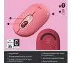 Myszka Logitech POP Mouse Heartbreaker Malinowy