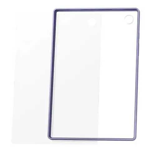 Etui na tablet Samsung Galaxy Tab A8 Edge Cover przezroczysty EF-QX200TV Fioletowy