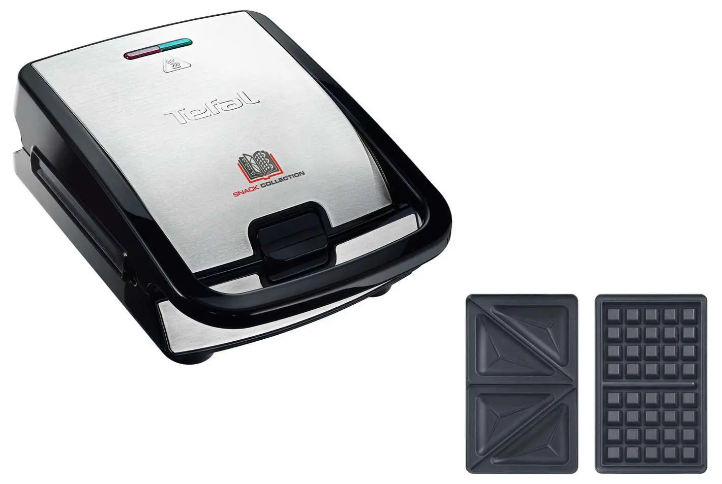 Opiekacz Tefal Snack Collection 2w1 SW852D12 Trójkąty Gofry 700W