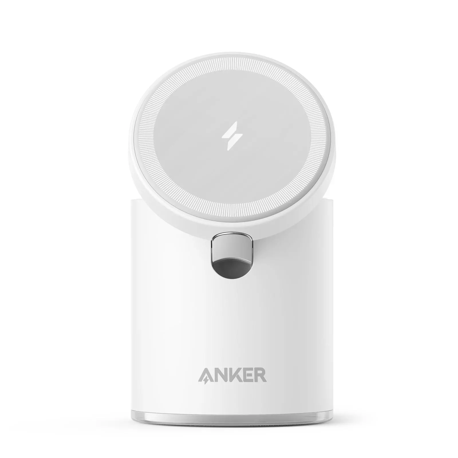 Ładowarka indukcyjna Anker PowerWave MagGo 2w1 Biały