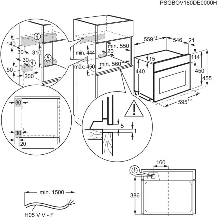 Piekarnik z mikrofalą Electrolux 800 CombiQuick EVL8E08Z Termoobieg Czarny