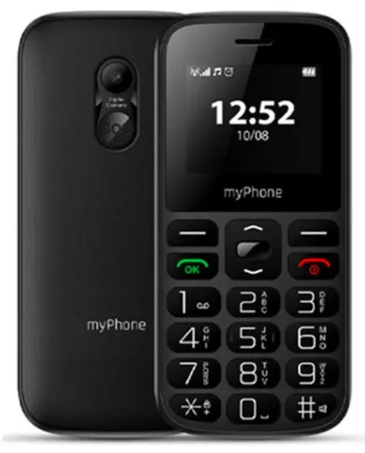 Telefon myPhone Halo A Czarny