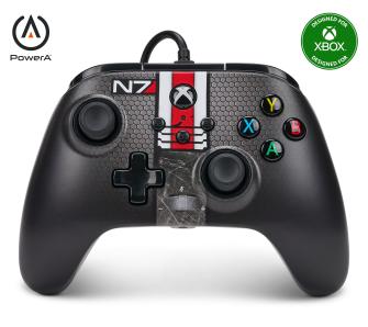 Pad PowerA Enhanced Mass Effect N7 do Xbox Series X/S, Xbox One, PC Przewodowy
