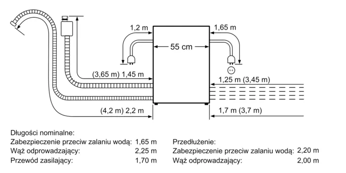 Zmywarka Bosch Serie 6 SCE52M75EU 59,5cm