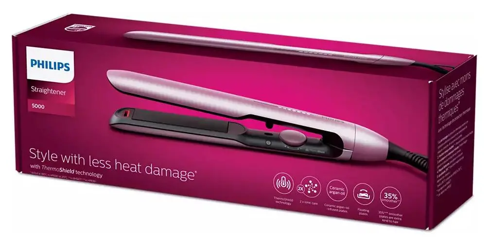 Prostownica Philips BHS530/00 Jonizacja