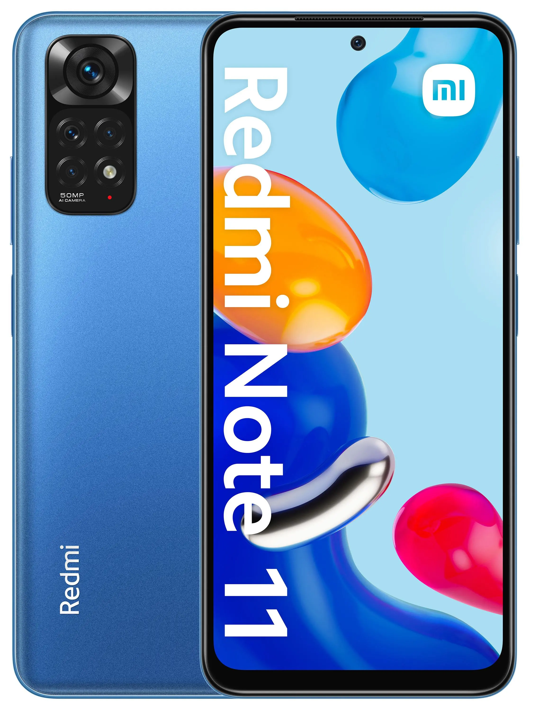 Smartfon Xiaomi Redmi Note 11 4/64GB 6,43" 90Hz 50Mpix Niebieski