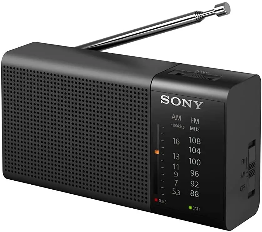 Radioodbiornik Sony ICF-P37 Radio FM Czarny
