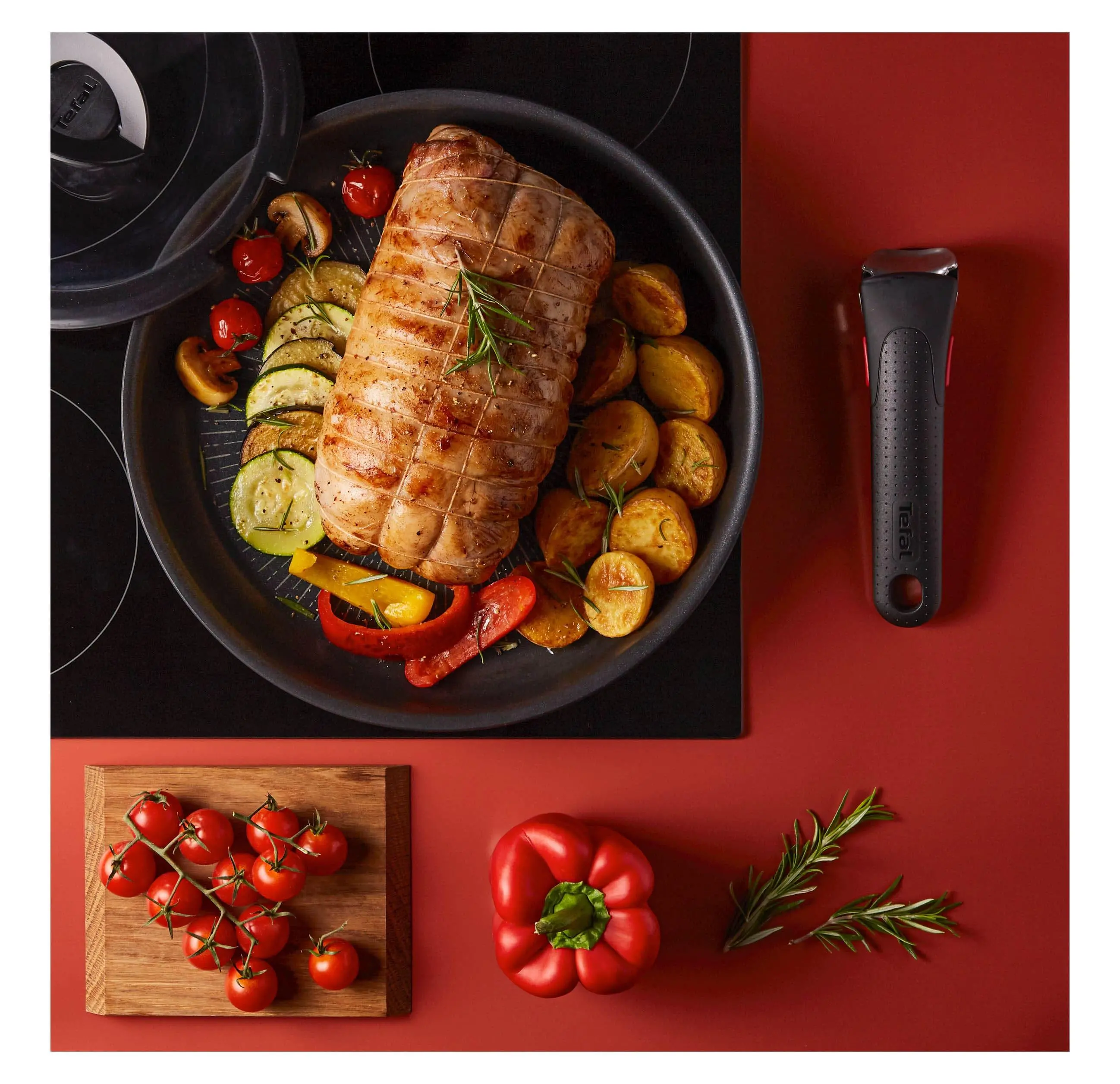 Zestaw garnków Tefal Ingenio Unlimited L7639102 Indukcja Aluminium 4 elementy