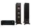 Zestaw stereo Onkyo TX-8220 Czarny, Taga Harmony TAV-607F Modern wenge