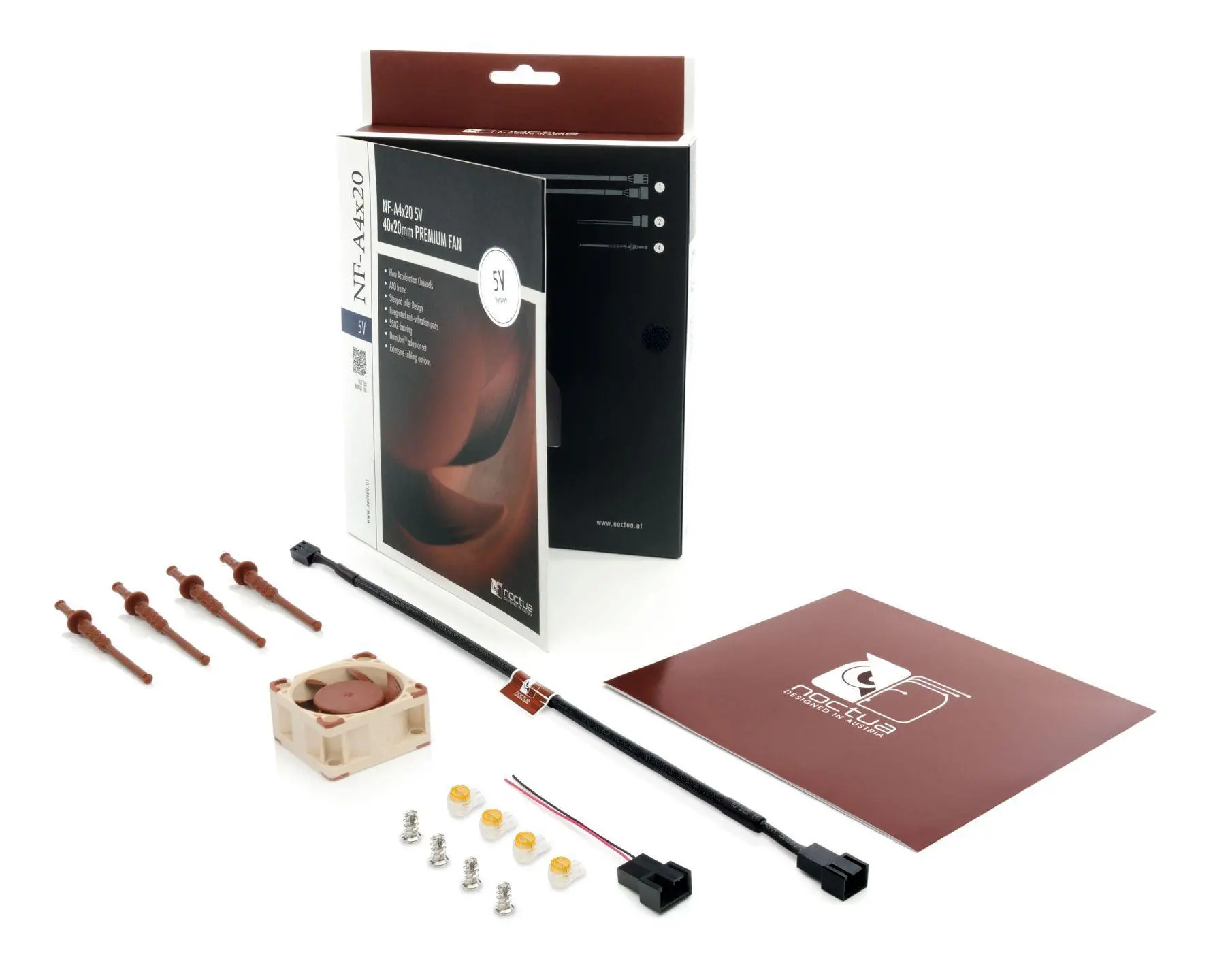 Wentylator Noctua NF-A4x20 5V 40mm Beżowy