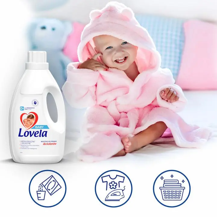 Mleczko do prania Lovela Baby do kolorów 4,5l