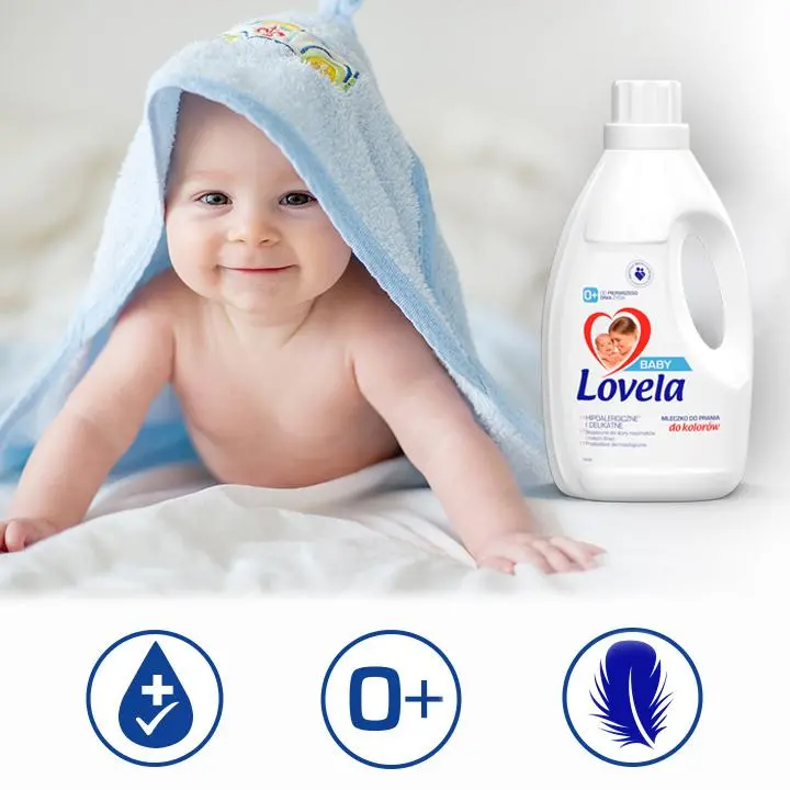 Mleczko do prania Lovela Baby do kolorów 4,5l