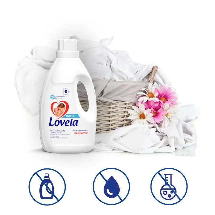 Mleczko do prania Lovela Baby do kolorów 4,5l