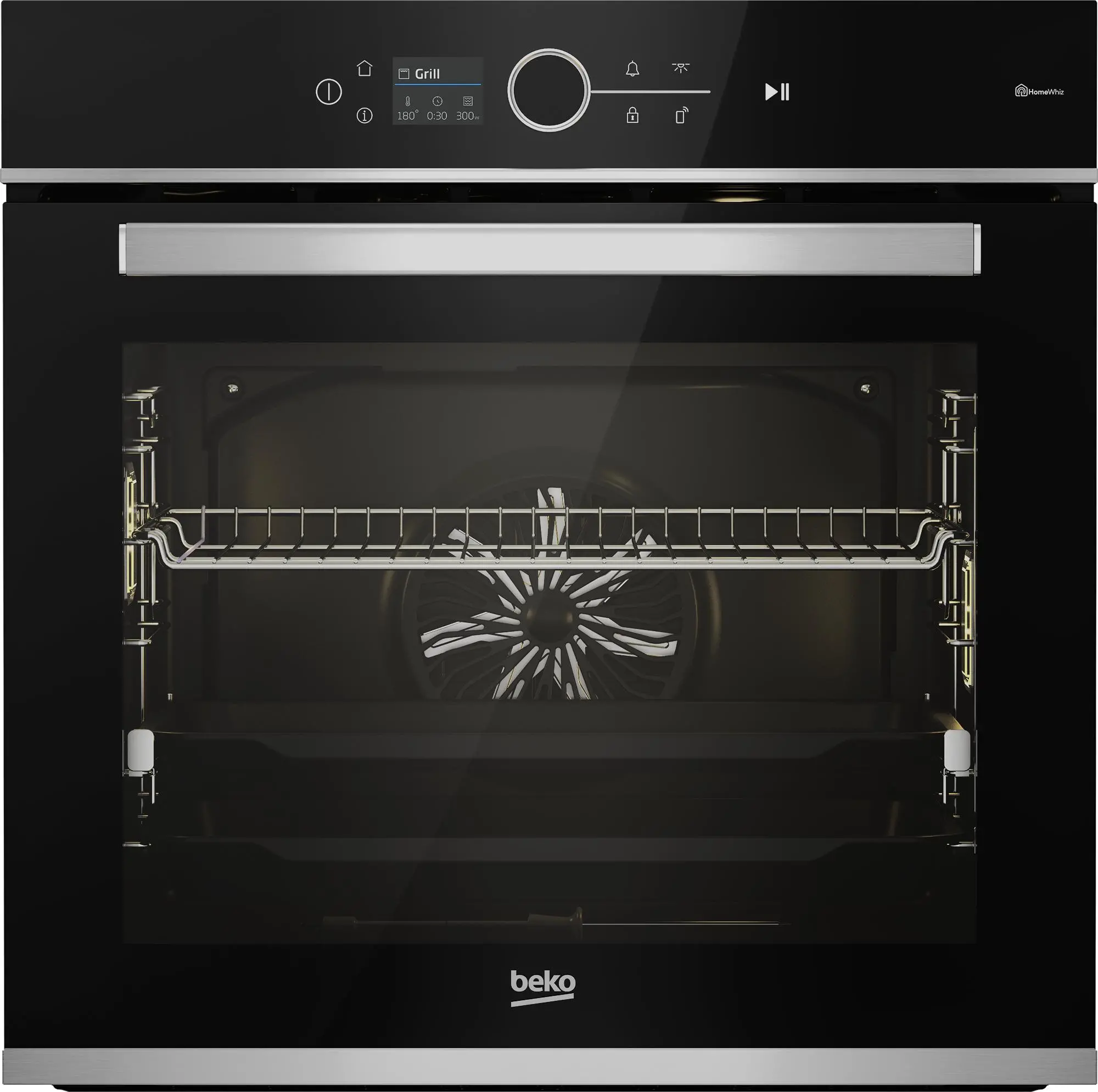 Beko BBIMM13500XMSW bPro700 AeroPerfect Termoobieg Termosonda Zdalne sterowanie Czarny