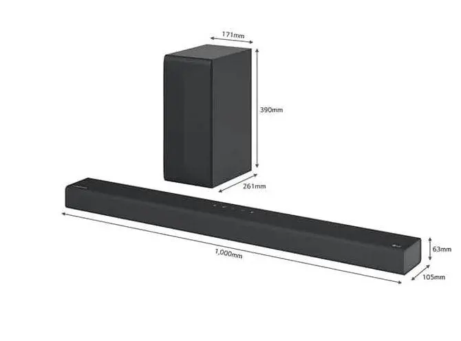 Soundbar LG S65Q 3.1 Bluetooth