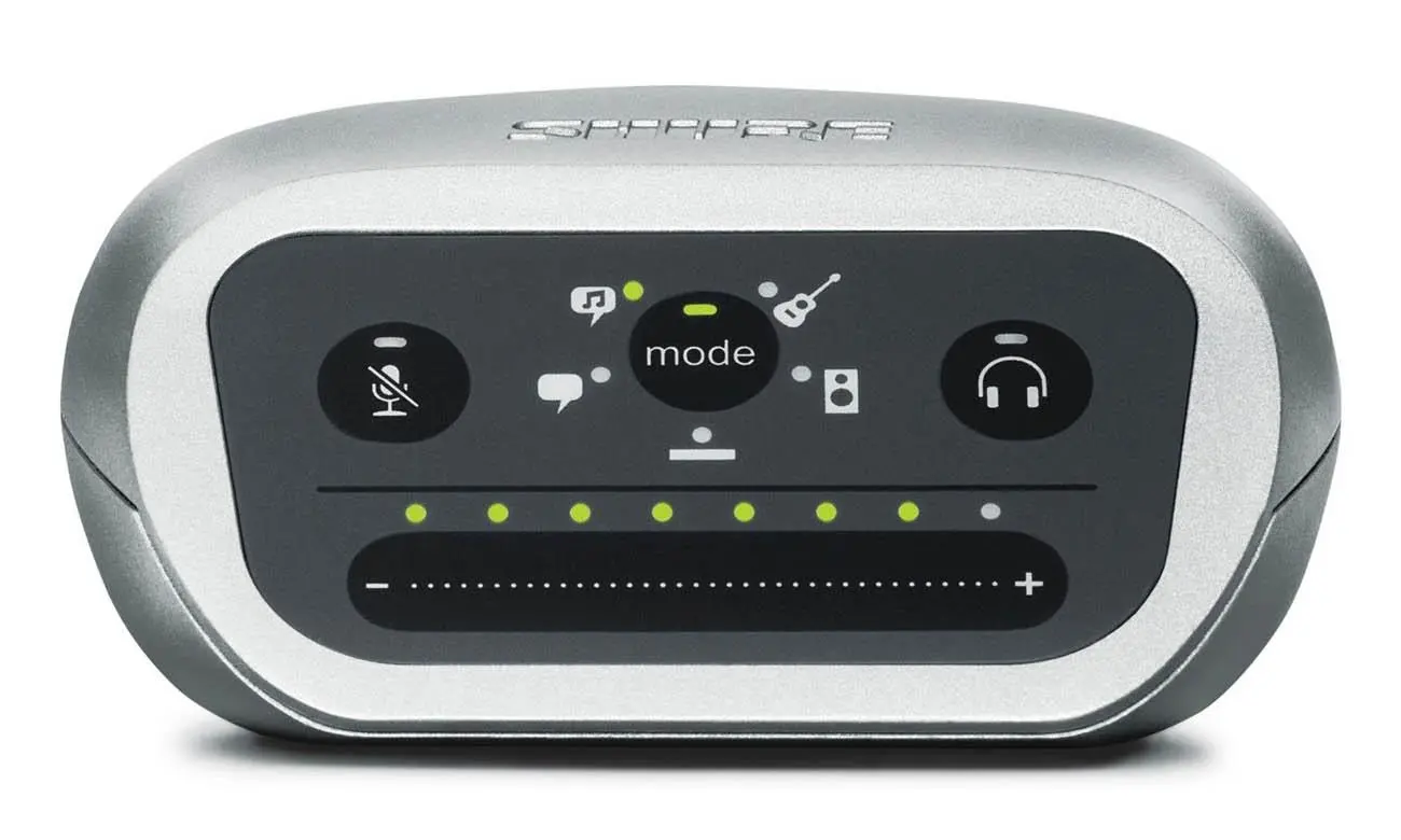 Interfejs audio Shure Motiv MVI Czarno-srebrny