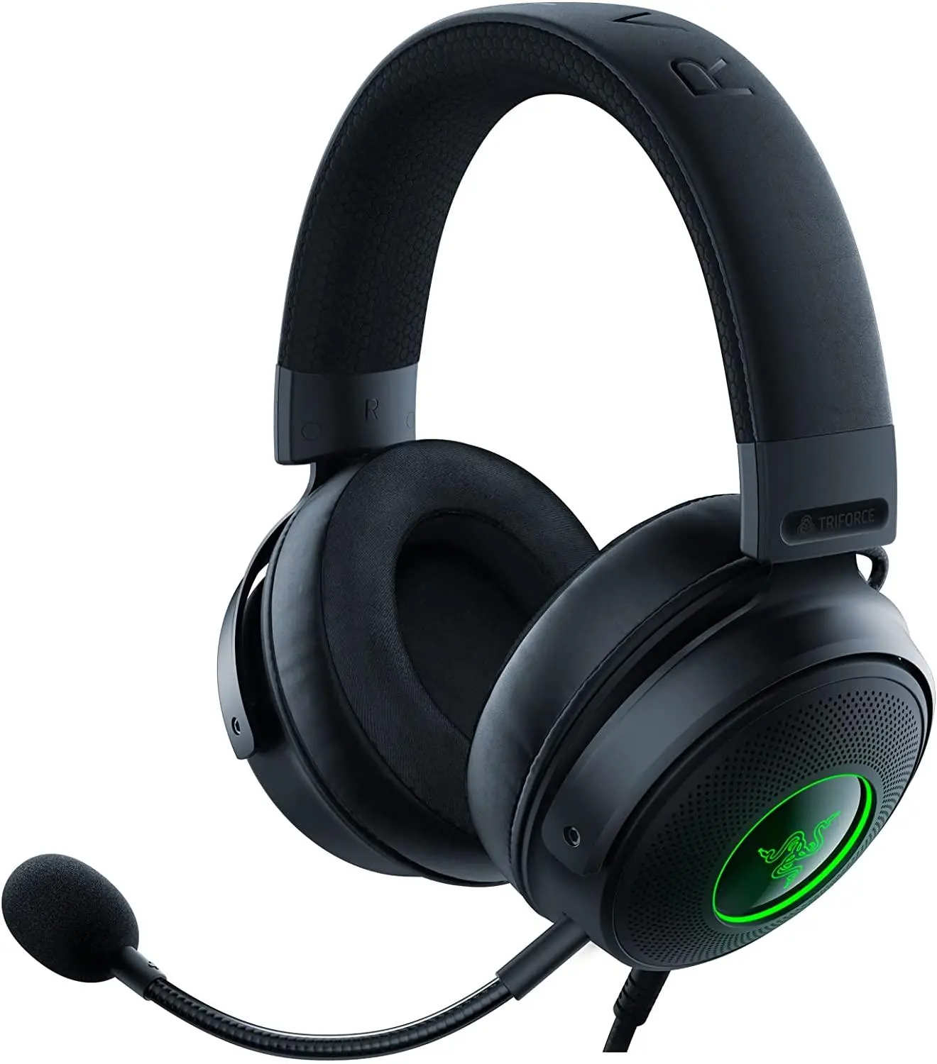 Słuchawki przewodowe z mikrofonem Razer Kraken V3 Nauszne Czarny