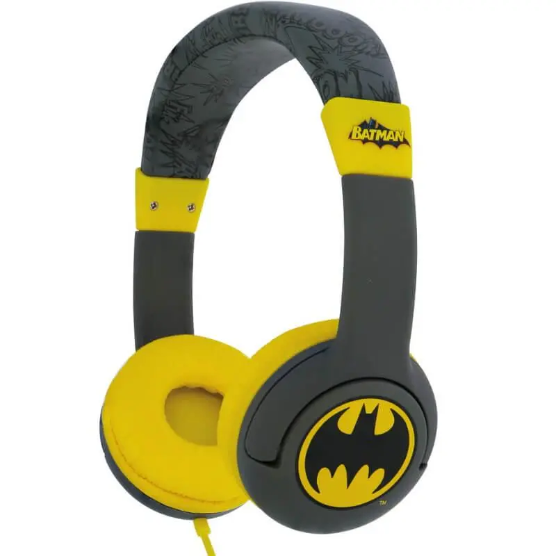 Słuchawki przewodowe OTL Technologies Batman Signal Nauszne Czarno-żółty