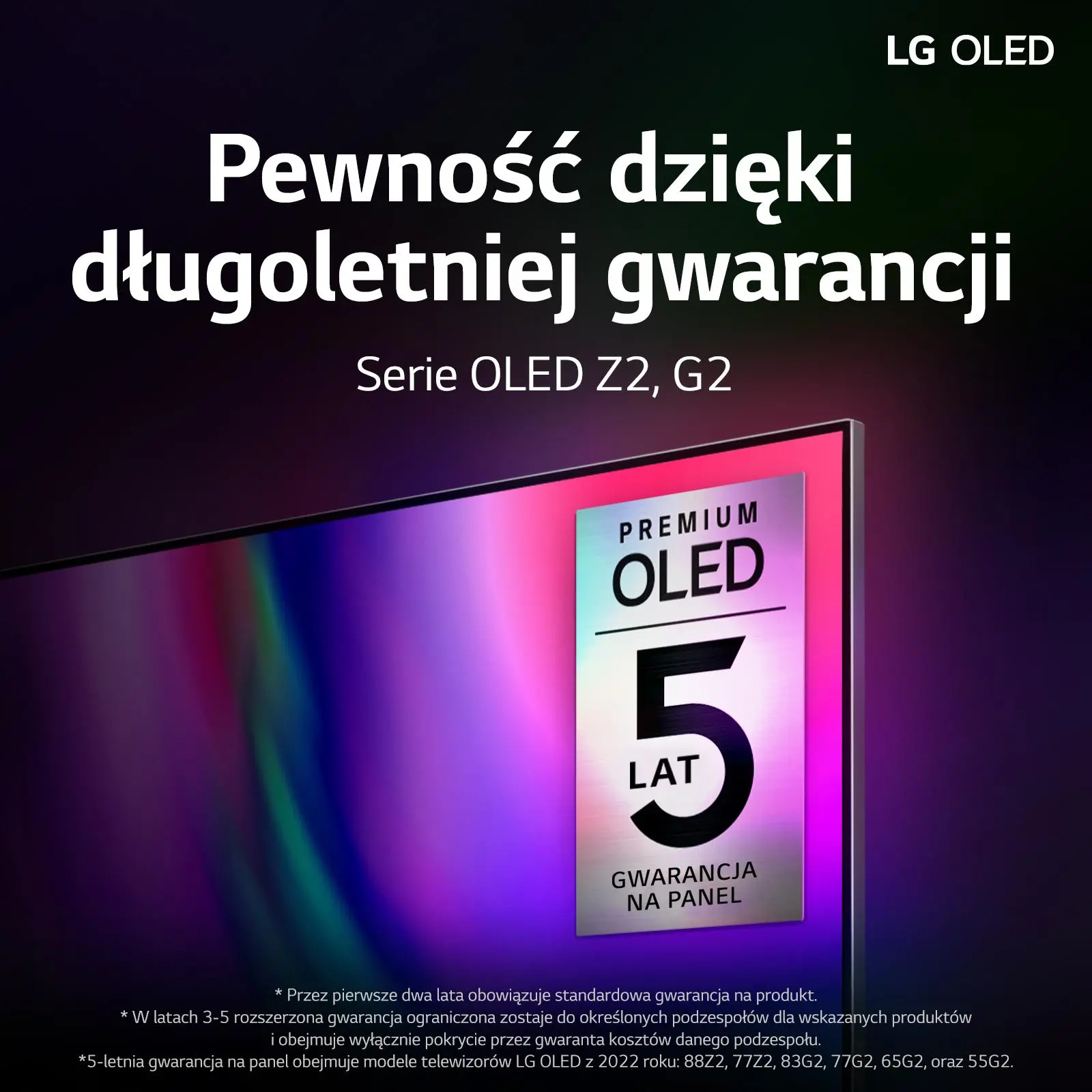 Telewizor LG OLED65G23LA 65" OLED 4K 120Hz webOS Dolby Vision IQ Dolby Atmos HDMI 2.1 DVB-T2