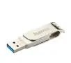 PenDrive Hama C-Rotate Pro 128GB USB Typ C / USB 3.0 Srebrny