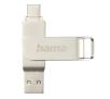 PenDrive Hama C-Rotate Pro 128GB USB Typ C / USB 3.0 Srebrny