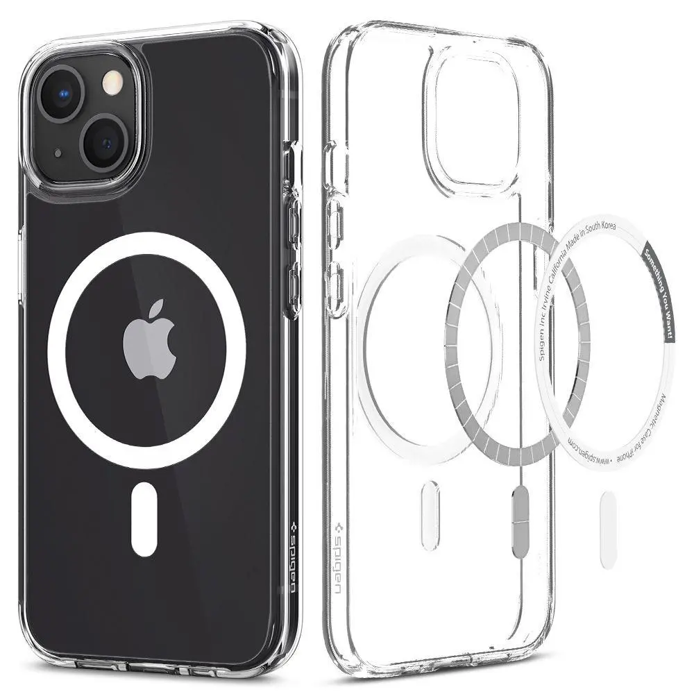 Etui Spigen Ultra Hybrid MagSafe do iPhone 13 mini Biały