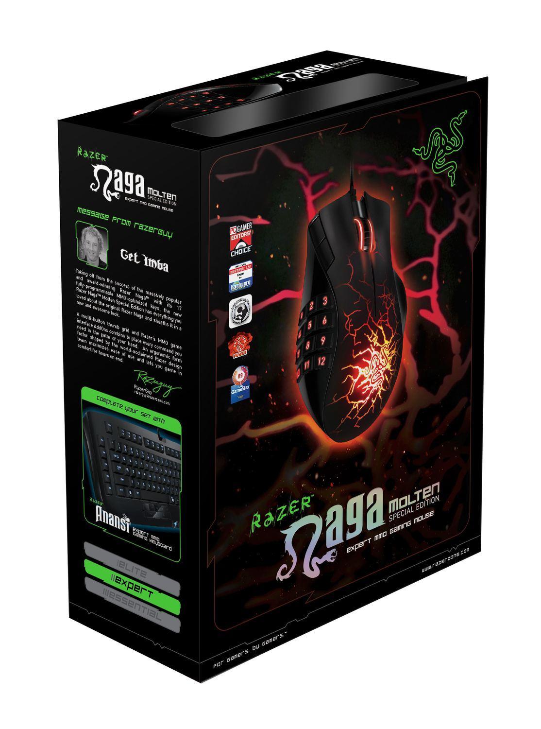 マウス・トラックボール Razer Naga Molten Special Edition Razer Naga Molten Special Edition (Myszka) - cena, raty