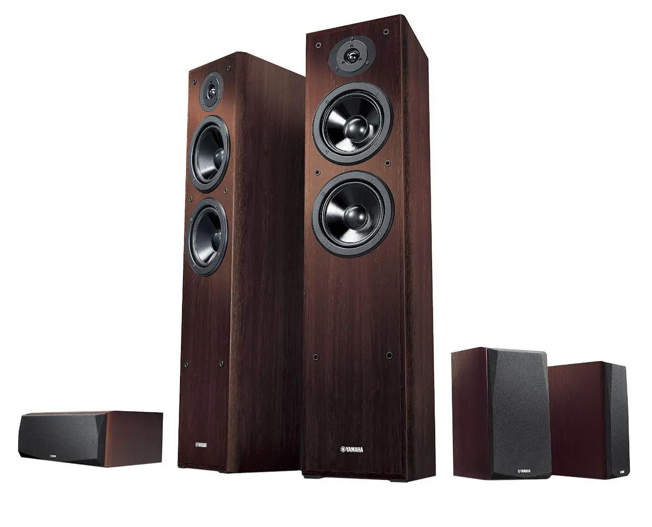 Zestaw kolumn Yamaha NS-F51/NS-P51 Orzech