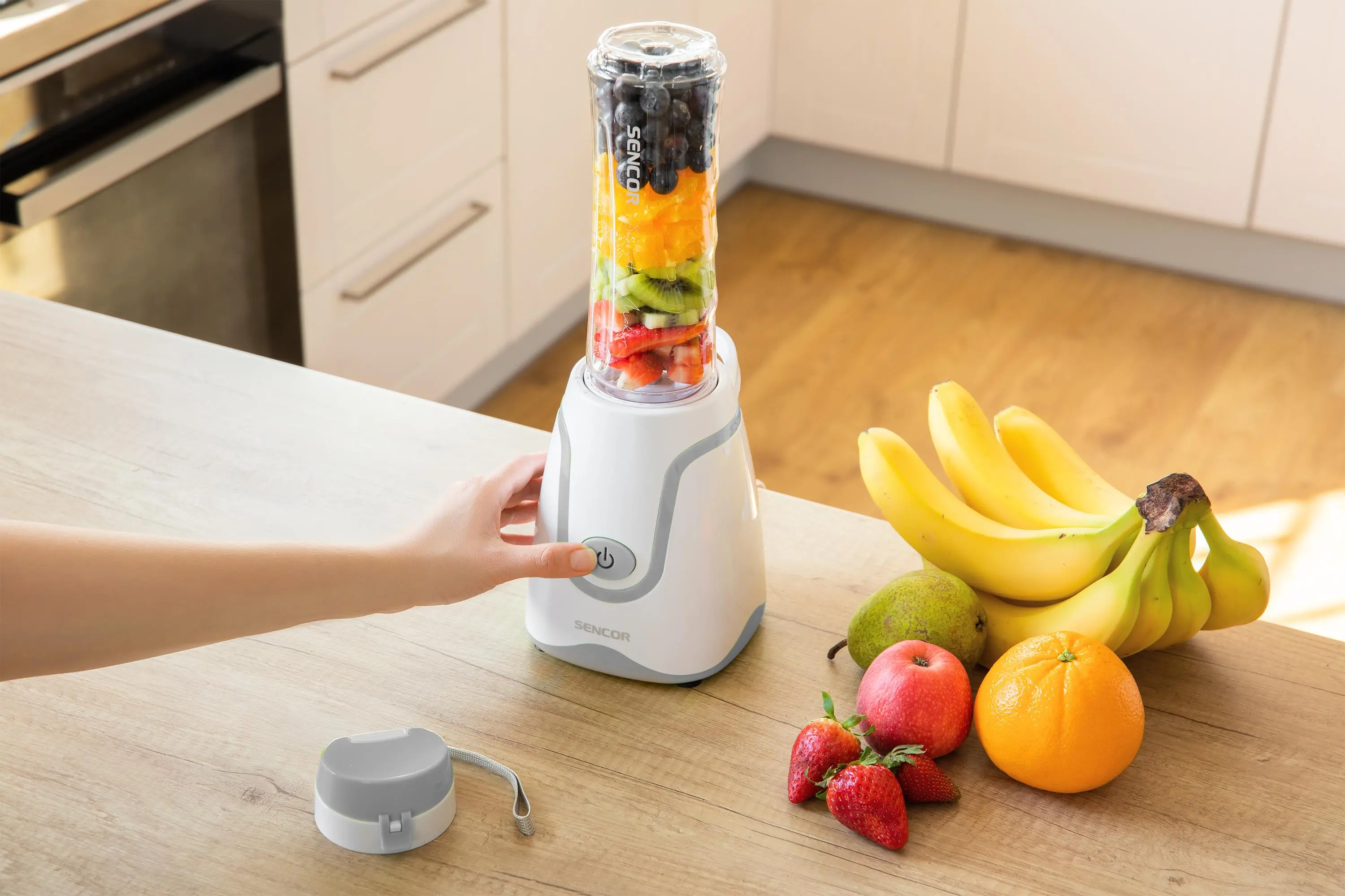 Blender kielichowy Sencor SBL 2110WH 0,6l Butelka