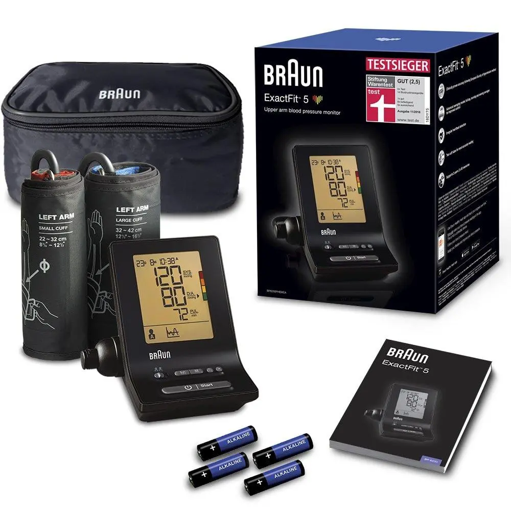 Ciśnieniomierz Braun ExactFit 5 BP6200 Wykrywanie arytmii