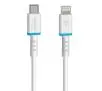 Kabel Reinston EKT46 Lightning do USB-C 1,2m Biały