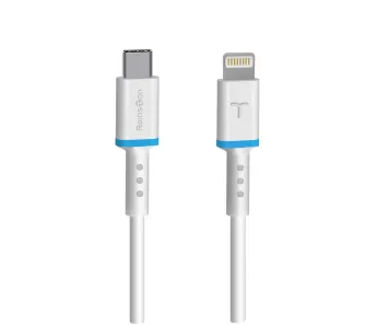 Kabel Reinston EKT46 Lightning do USB-C 1,2m Biały