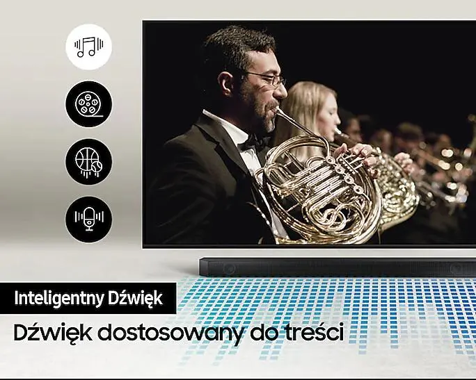 Soundbar Samsung HW-Q60B 3.1 Bluetooth Dolby Atmos