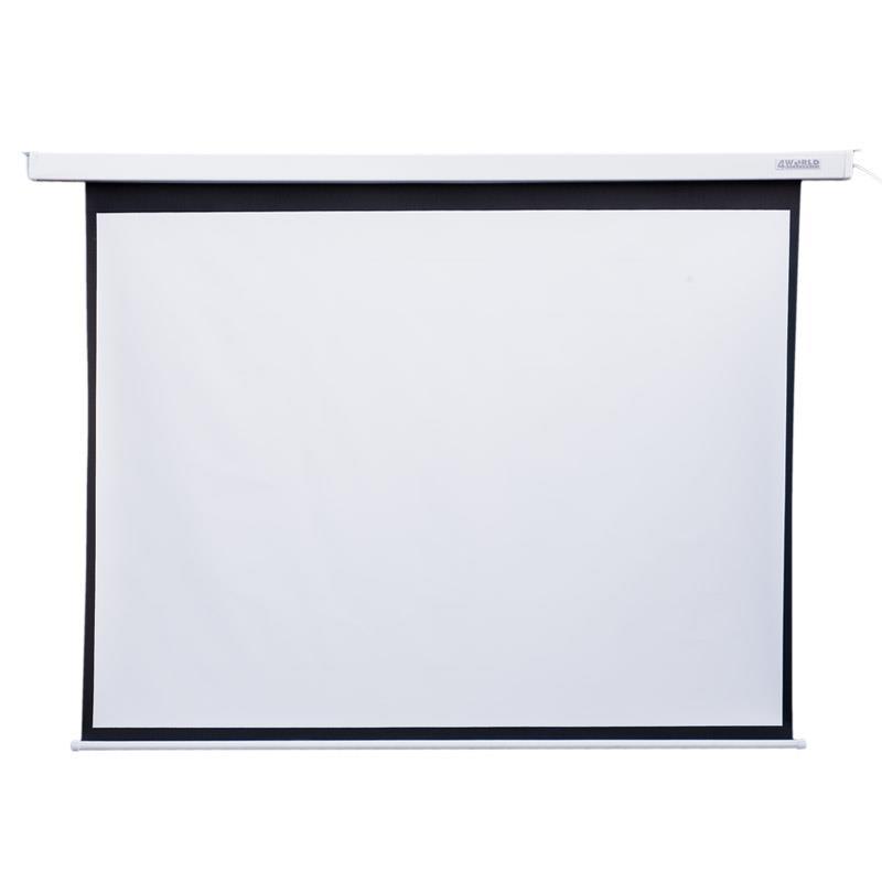 Ekran elektryczny 4World 09467