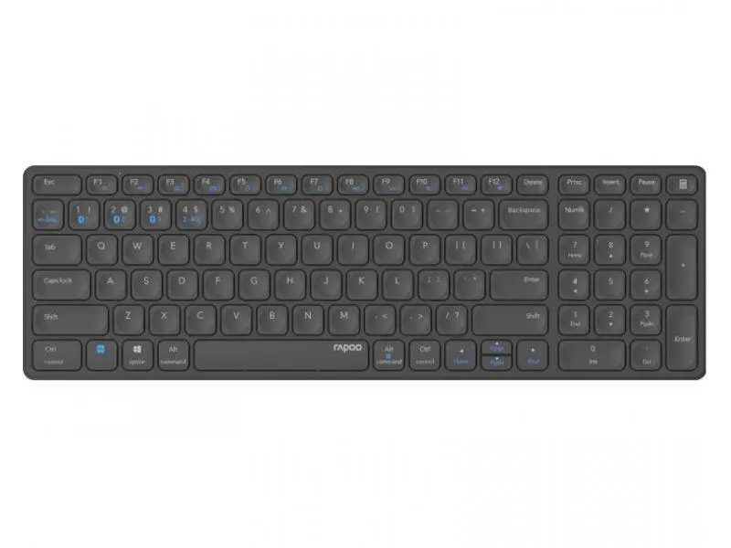 Klawiatura membranowa Rapoo E9700M Blade 217363 Czarny