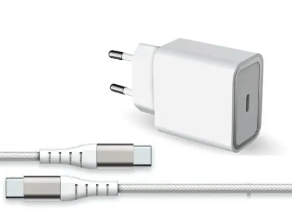 Ładowarka sieciowa BigBen PD 25W + kabel USC-C