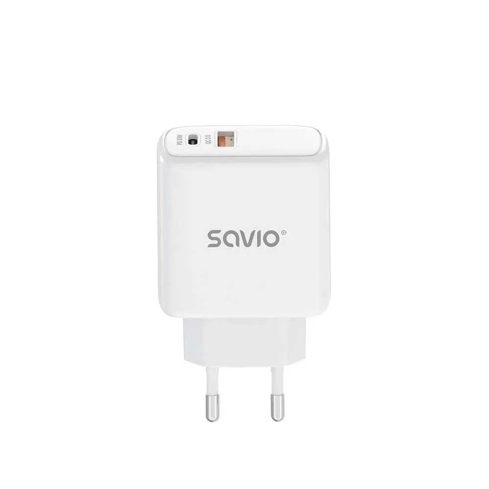 Ładowarka sieciowa Savio SAVLA-06 30W QC PD 3.0