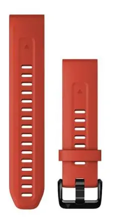 Pasek Garmin QuickFit 20 Czerwony