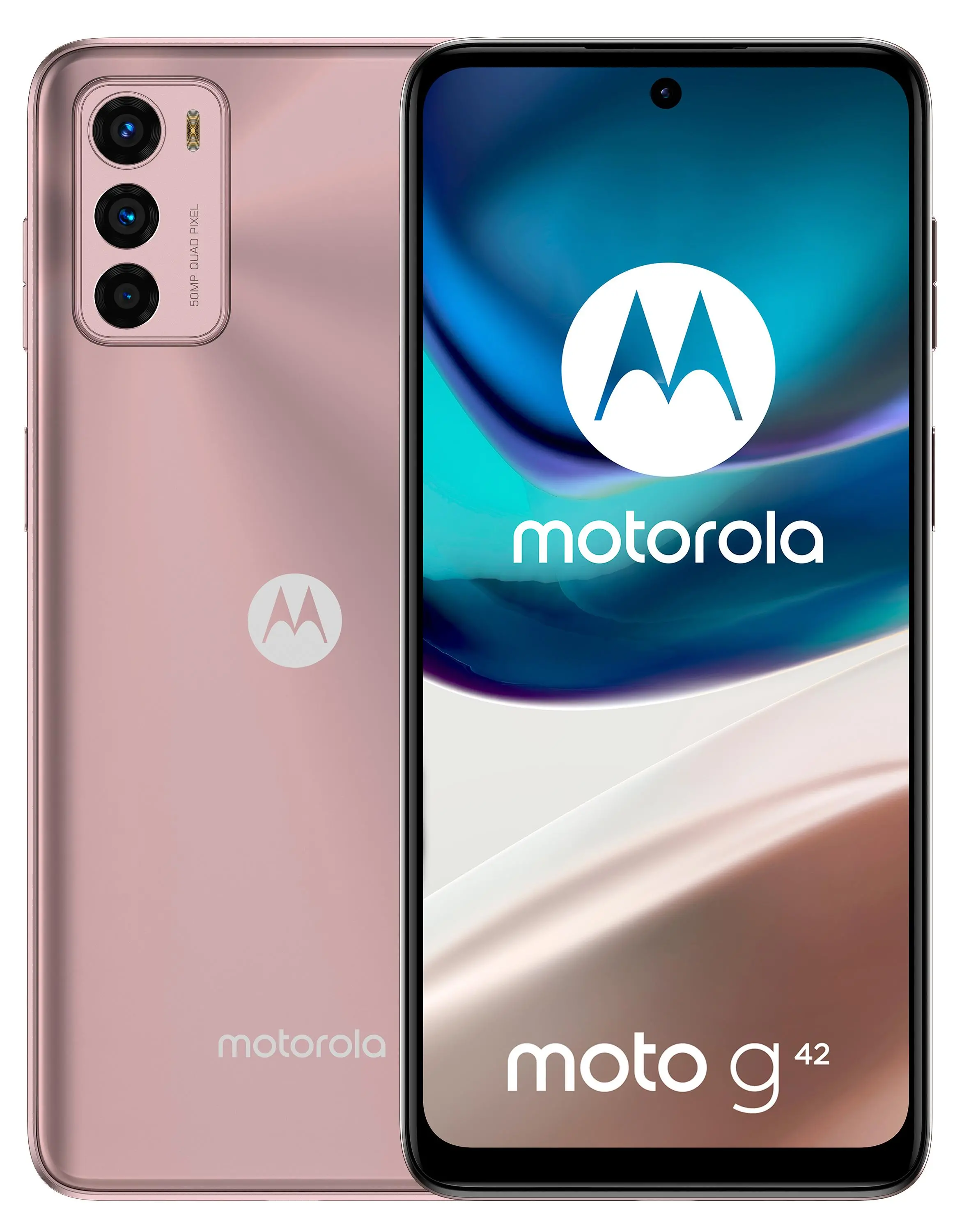 Smartfon Motorola moto g42 4/128GB 6,4" 60Hz 50Mpix Różowy