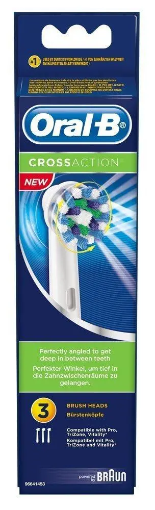 Końcówka do szczoteczki Oral-B Cross Action 3szt.